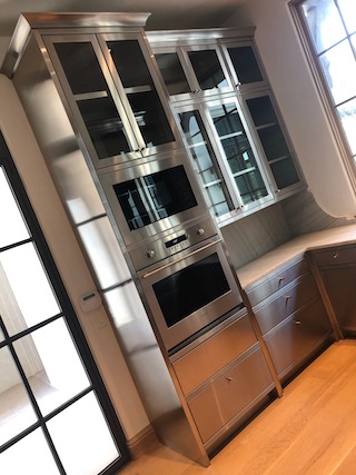 Custom Cabinets Stainless Steel