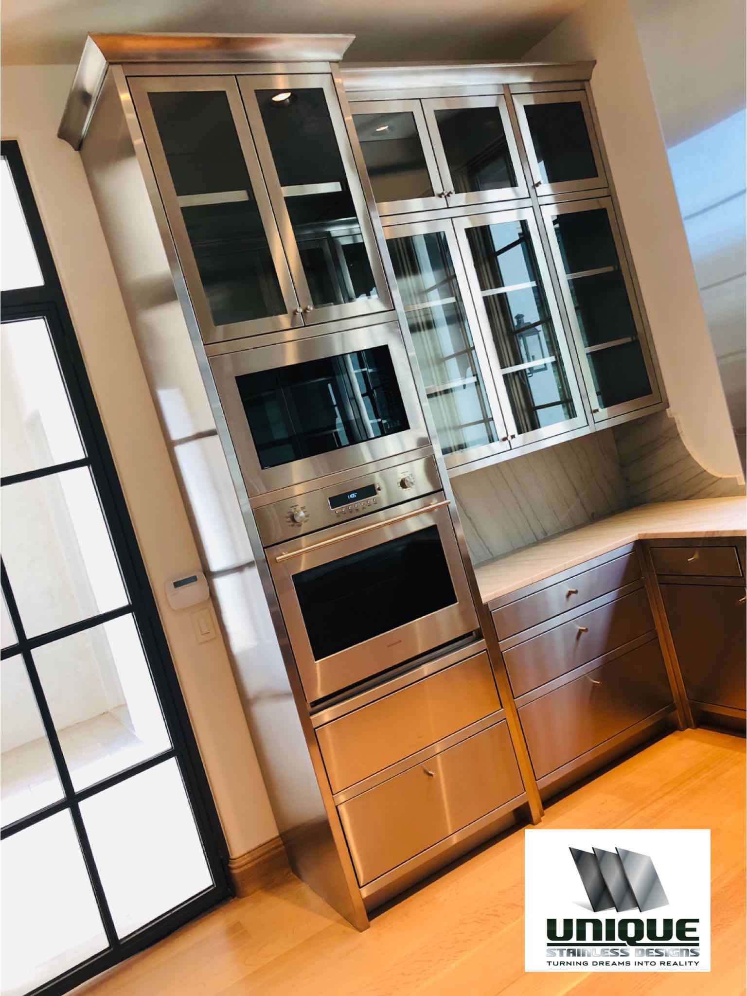 Stainless Steel Kitchen Cabinets