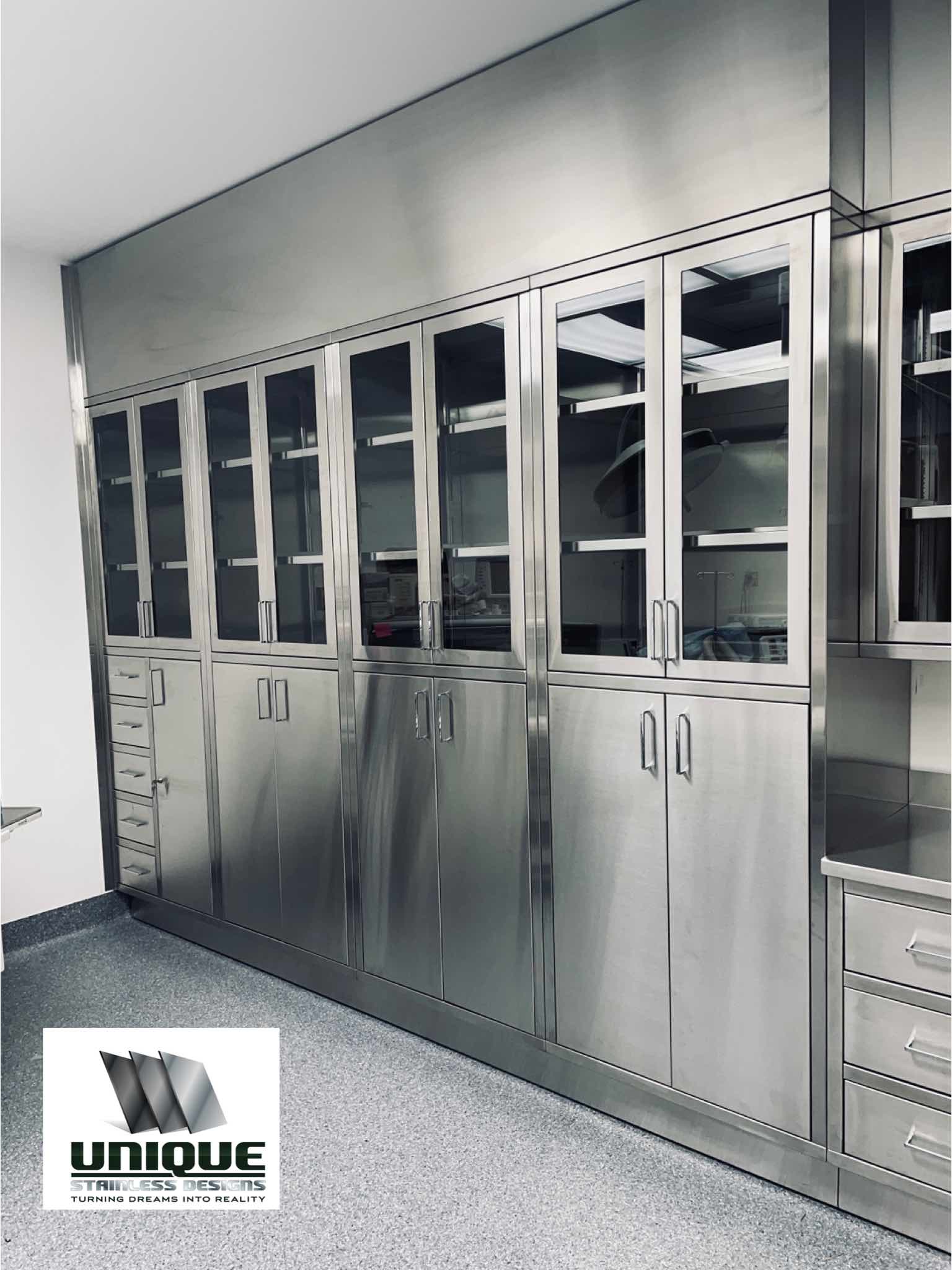 Stainless Steel Medical Cabinets